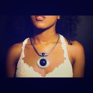 Medallion necklace